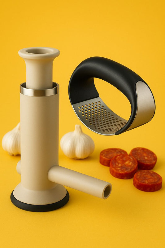 EMBUTIDOR + TRITURADOR DE AJO GRATIS